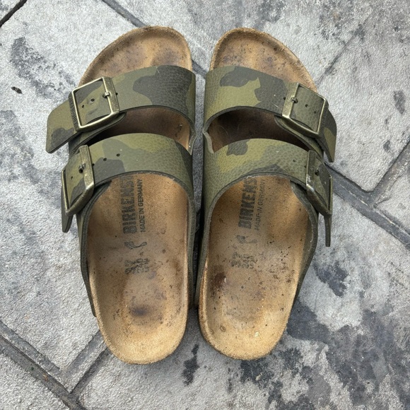 BIRKENSTOCK Arizona Camouflage Sandals 37 - Picture 3 of 6